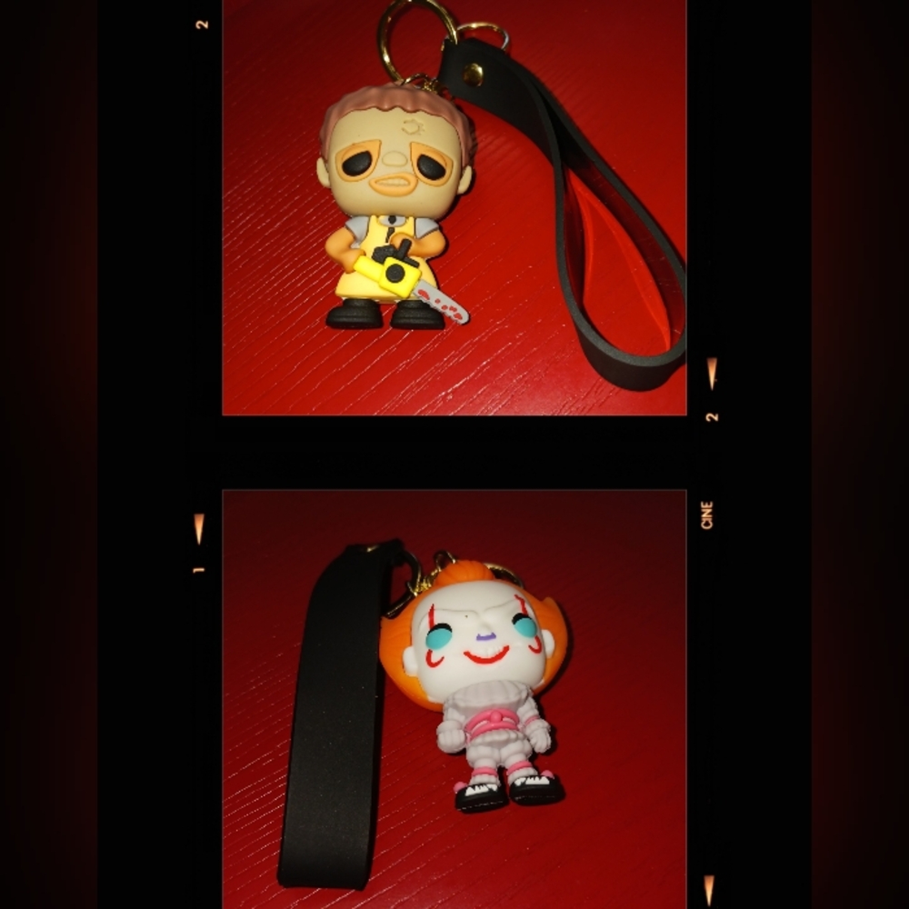 Fun Character Keychains with Lanyard